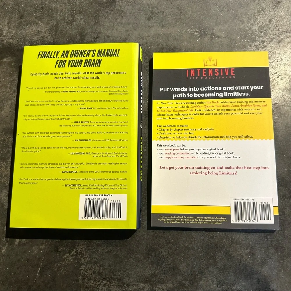 Limitless by Jim Kwik + Workbook - Picture 2 of 2